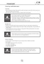 Preview for 13 page of Maxcare MAX-77A155BR User Manual