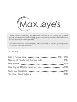 Preview for 13 page of Maxcare Max Eye's User Manual