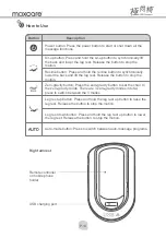 Предварительный просмотр 17 страницы Maxcare Max Gorgeous MAX-77A305 User Manual