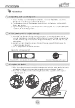 Предварительный просмотр 18 страницы Maxcare Max Gorgeous MAX-77A305 User Manual