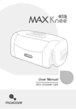 Maxcare Max Knee 2.0 User Manual предпросмотр