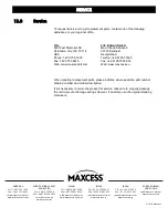 Preview for 66 page of Maxcess Cygnus MAGPOWR Instruction Manual