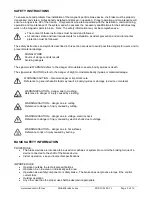 Preview for 3 page of Maxcess GBA Instruction Manual