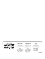 Preview for 32 page of Maxcess GMA-BL-1-1 Installation And Service Manual