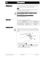 Предварительный просмотр 17 страницы Maxcess H3257 User Manual