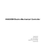 Preview for 3 page of Maxcess H6630EM User Manual