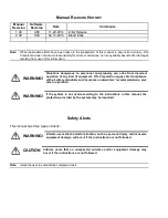 Preview for 4 page of Maxcess H6630EM User Manual