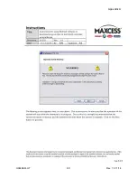 Preview for 51 page of Maxcess H6630EM User Manual