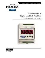 Preview for 1 page of Maxcess MAGPOWR DLCA Installation And User Manual