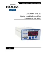 Maxcess MAGPOWR DTR-65 Installation And User Manual preview