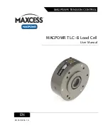 Maxcess MAGPOWR TLC-B Load Cell User Manual предпросмотр