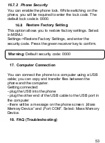 Preview for 53 page of Maxcom CLASSIC MM330 3G Manual