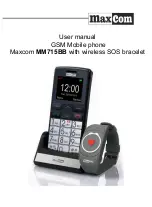 Maxcom COMFORT MM715 SOS User Manual предпросмотр