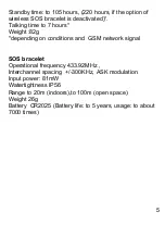 Preview for 5 page of Maxcom COMFORT MM715 SOS User Manual