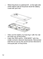 Preview for 12 page of Maxcom COMFORT MM715 SOS User Manual