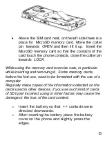 Preview for 13 page of Maxcom COMFORT MM715 SOS User Manual