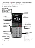 Preview for 16 page of Maxcom COMFORT MM715 SOS User Manual