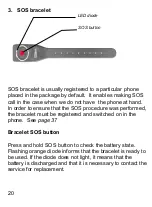 Preview for 20 page of Maxcom COMFORT MM715 SOS User Manual