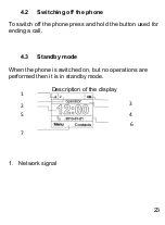 Preview for 23 page of Maxcom COMFORT MM715 SOS User Manual