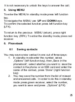 Preview for 25 page of Maxcom COMFORT MM715 SOS User Manual