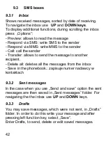 Preview for 42 page of Maxcom COMFORT MM715 SOS User Manual