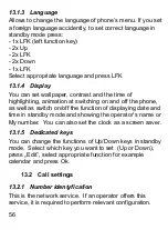 Preview for 56 page of Maxcom COMFORT MM715 SOS User Manual