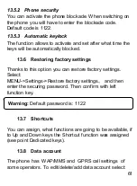 Preview for 61 page of Maxcom COMFORT MM715 SOS User Manual