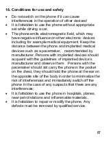 Preview for 67 page of Maxcom COMFORT MM715 SOS User Manual