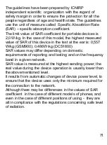 Preview for 71 page of Maxcom COMFORT MM715 SOS User Manual