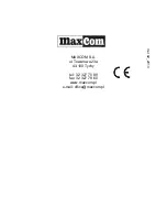 Preview for 24 page of Maxcom KXT 481 SOS User Manual