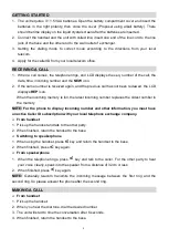 Preview for 4 page of Maxcom KXT-709 Manual