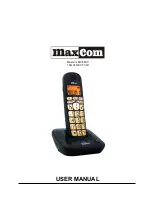 Предварительный просмотр 1 страницы Maxcom MC 6800 User Manual