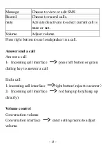 Preview for 13 page of Maxcom MM 819 Manual