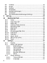 Предварительный просмотр 4 страницы Maxcom MM141 User Manual