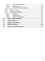 Предварительный просмотр 5 страницы Maxcom MM141 User Manual