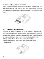 Предварительный просмотр 14 страницы Maxcom MM141 User Manual