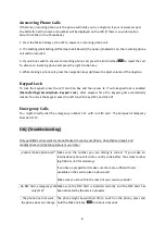 Preview for 8 page of Maxcom MM143 3G Short User Manual