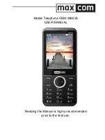 Maxcom MM235 User Manual предпросмотр