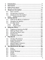 Предварительный просмотр 3 страницы Maxcom MM235 User Manual