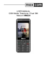 Предварительный просмотр 1 страницы Maxcom MM236 User Manual