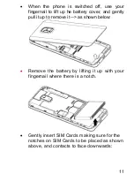 Предварительный просмотр 11 страницы Maxcom MM236 User Manual