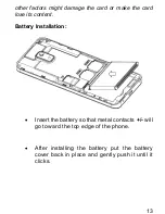 Предварительный просмотр 13 страницы Maxcom MM236 User Manual