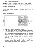 Предварительный просмотр 14 страницы Maxcom MM236 User Manual