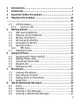 Preview for 3 page of Maxcom MM238 3G User Manual