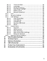 Предварительный просмотр 5 страницы Maxcom MM238 3G User Manual