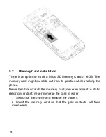 Предварительный просмотр 14 страницы Maxcom MM238 3G User Manual