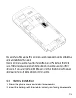 Предварительный просмотр 15 страницы Maxcom MM238 3G User Manual