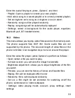 Preview for 33 page of Maxcom MM238 3G User Manual