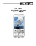 Предварительный просмотр 1 страницы Maxcom MM320 User Manual