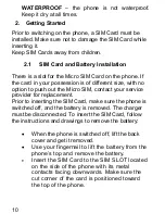 Preview for 10 page of Maxcom MM320 User Manual